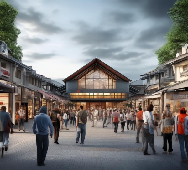 乡镇商贸中心，赋能经济高质量发展