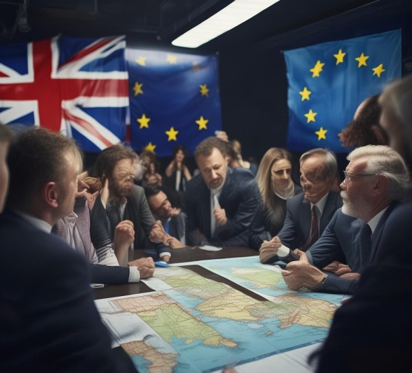 英国与欧盟的商贸谈判案例，一场看似和平却暗藏危机的谈判